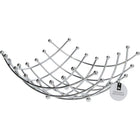Excellent Houseware Fruit Bowl - Chrome - 32 X 30 Cm