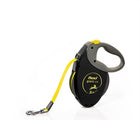 Flexi rollijn Giant tape 8m zwart neon