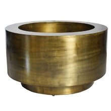 Plant pot - Uyuni aged brass