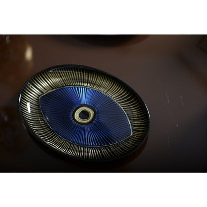 22x15.5 cm dark oval cup
