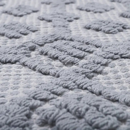 BLONDE GREY natural and ecru children's rug
