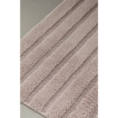 Badmat 60x60 cm katoen roze