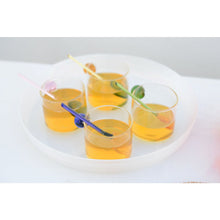Glazen mokken 350 ml set van 4 gekleurde greep
