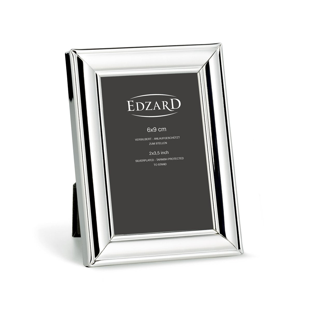 Fotolijst 6x9 cm verzilverd set van 3