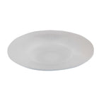 Bord rond 28 cm glas wit