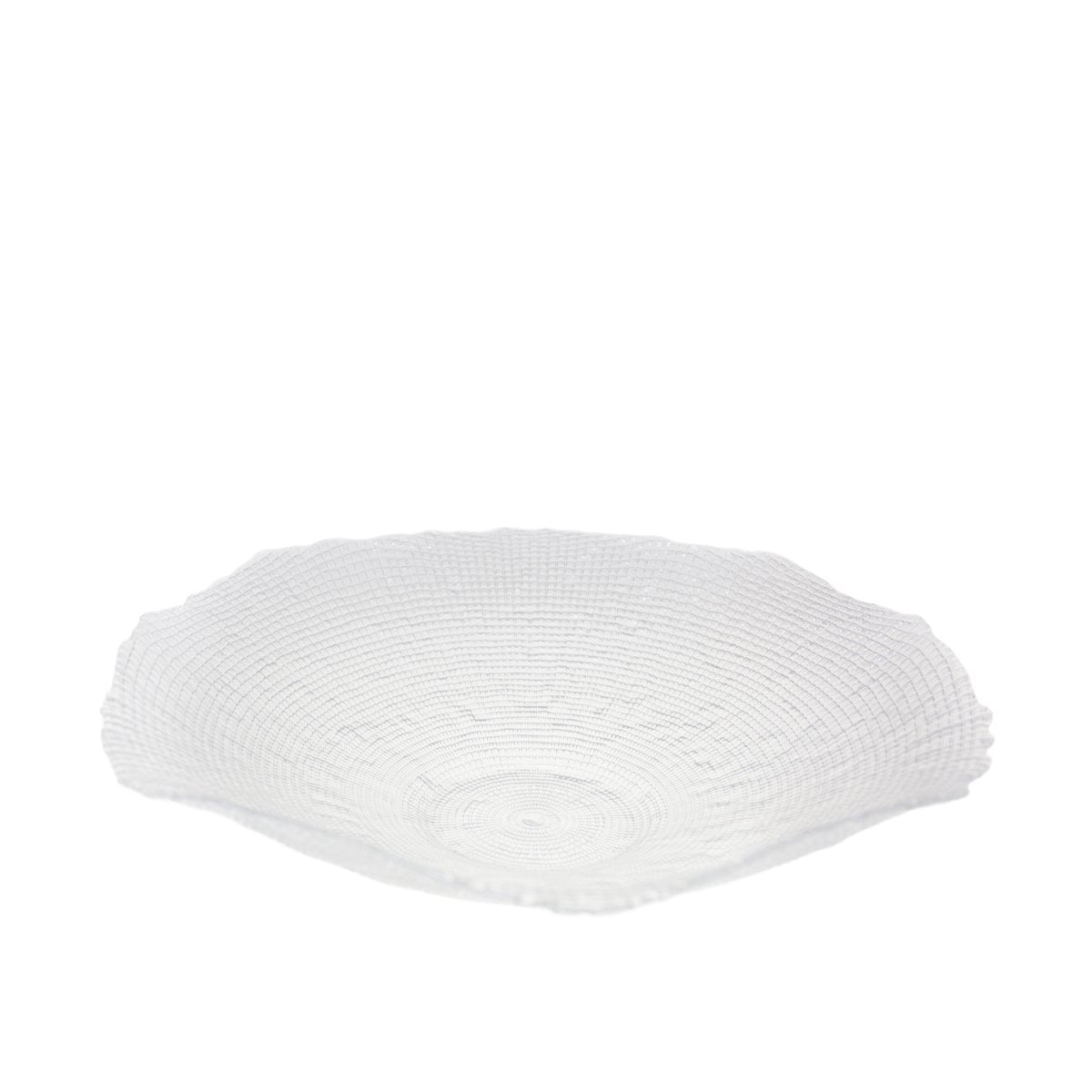 Glasschaal 42 cm transparant
