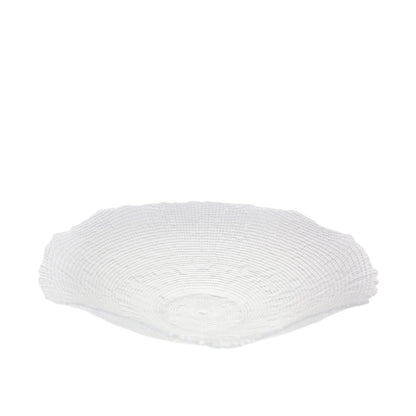 Glasschaal 42 cm transparant