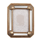 Photo Frame 6x9 cm Gold-coloured Plastic