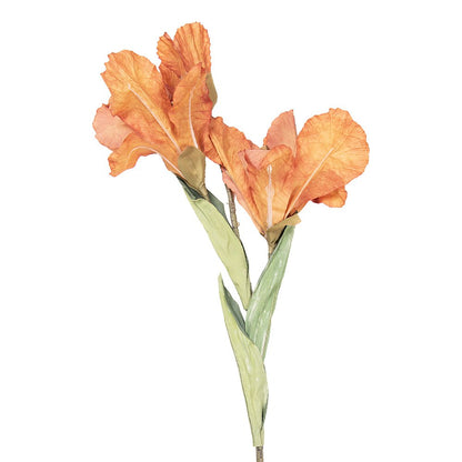 Kunstbloem 85 cm oranje kunststof