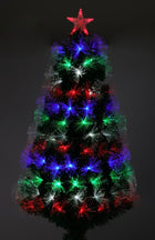 Kerstboom 60 cm fiber optic multicolor