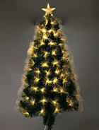 Kerstboom fiber optic 60 cm warm wit