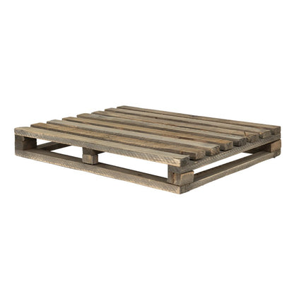 Plantenstandaard 40x32x5 cm bruin hout
