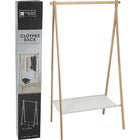 Trends4You Wooden Clothes Rack - 155X86X57
