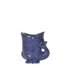 Sierpot visvorm blauw Ø6 cm