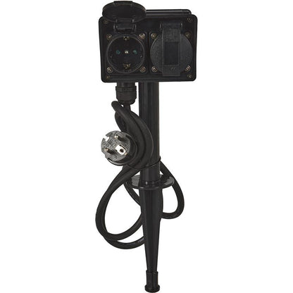 Fxcontrol Tuinstekkerdoos 4-Voudig - Buitencontactdoos 2+2-Voudig