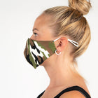 Washable Face Mask 13x26 cm Multi Cotton Mouth Mask