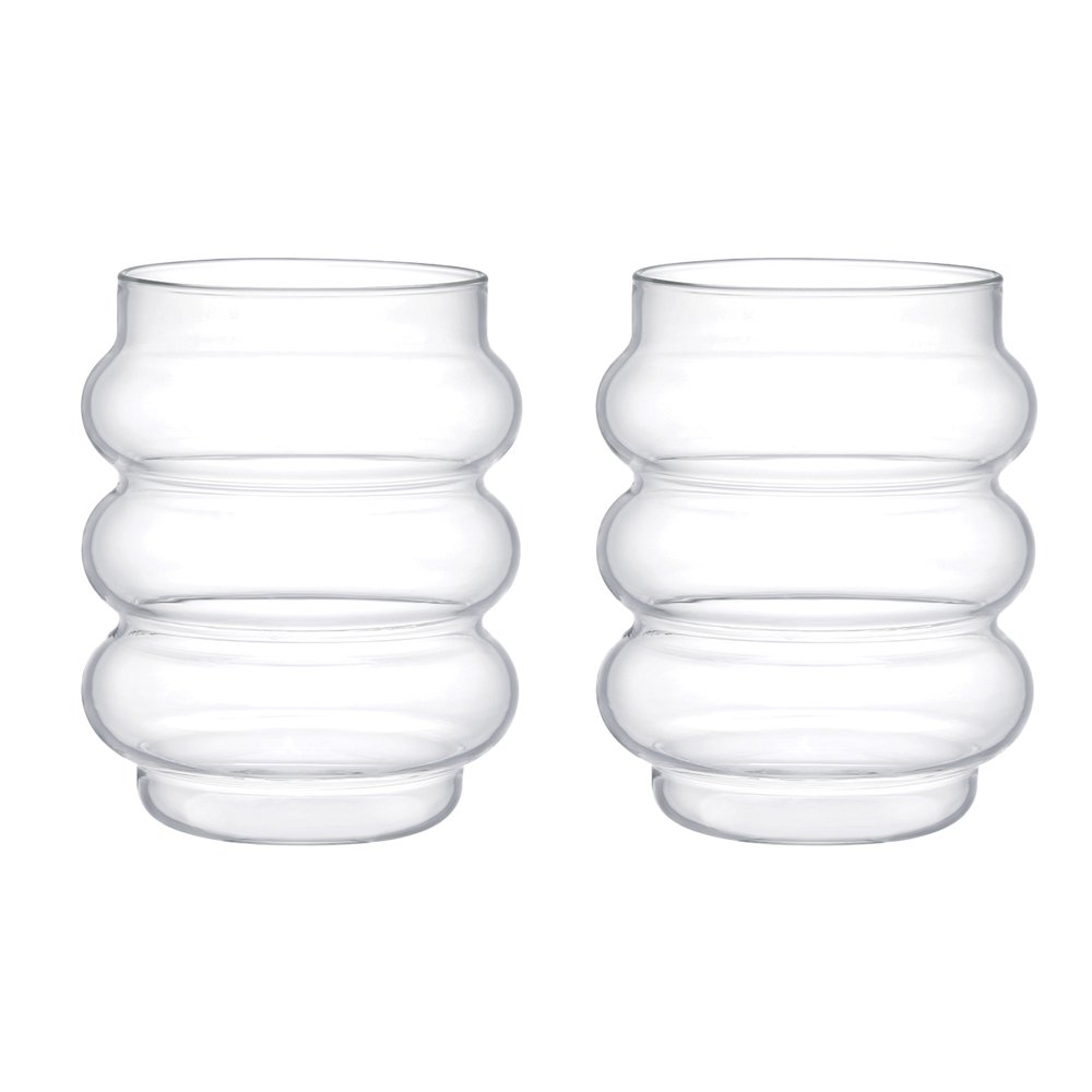 400 ml sparkling water glasses - lot 2