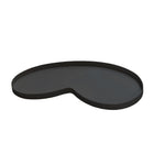 Dienblad metaal zwart L67.5x36x2 cm