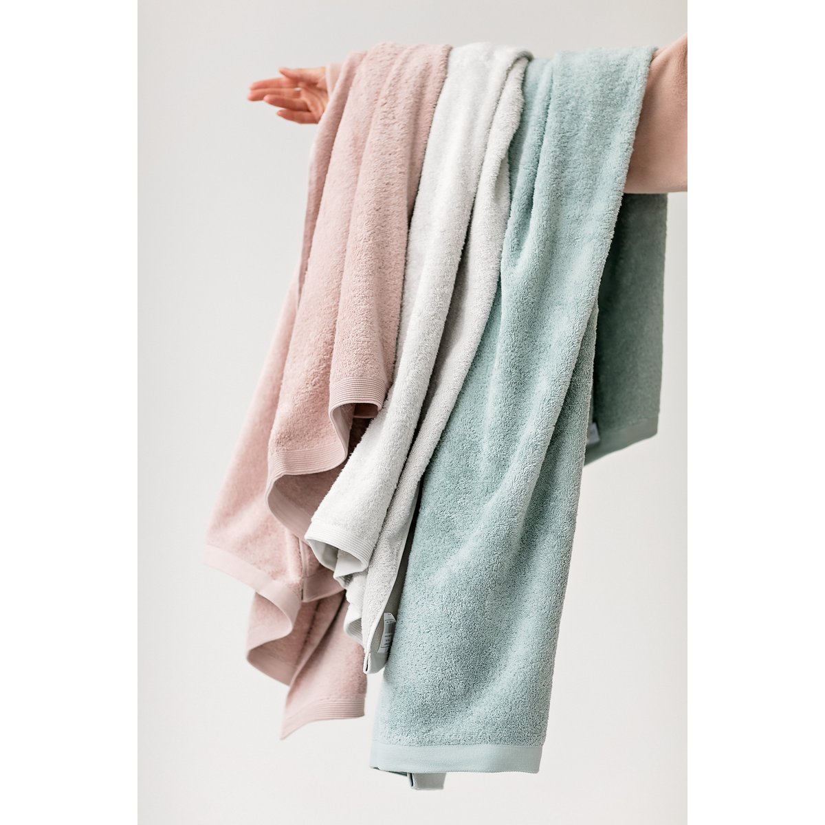 Como Shower Towel 70 x 140 cm - Sea Green