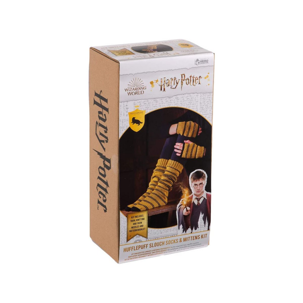 Breiset wanten en kousen Harry Potter Huffelpuf