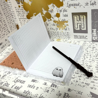 Harry Potter - Plush Notebook Set "Hedwig"