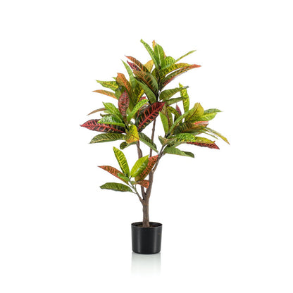 Artificial Plant Croton Codiaeum Wonder Shrub 95 cm Beautiful