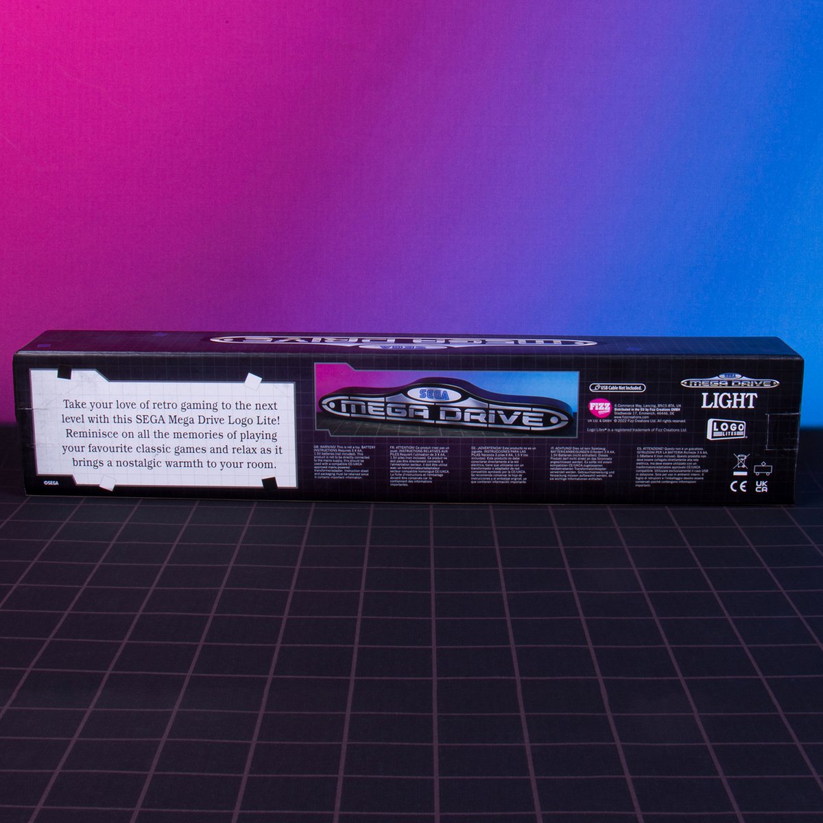Sega Mega Drive - Logo Lighting