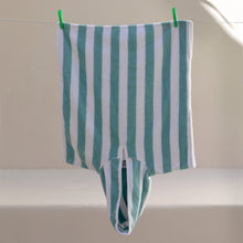 Children's Beach Poncho Aqua