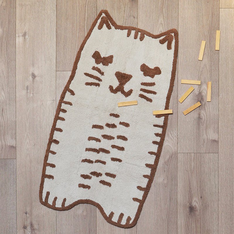 Kinderkleed kat 65x120 cm katoen