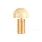 Striped table lamp