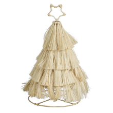 Kerstdecoratie Boom - H44 x Ø25 cm - Jute - Beige