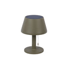 Solar powered table lamp