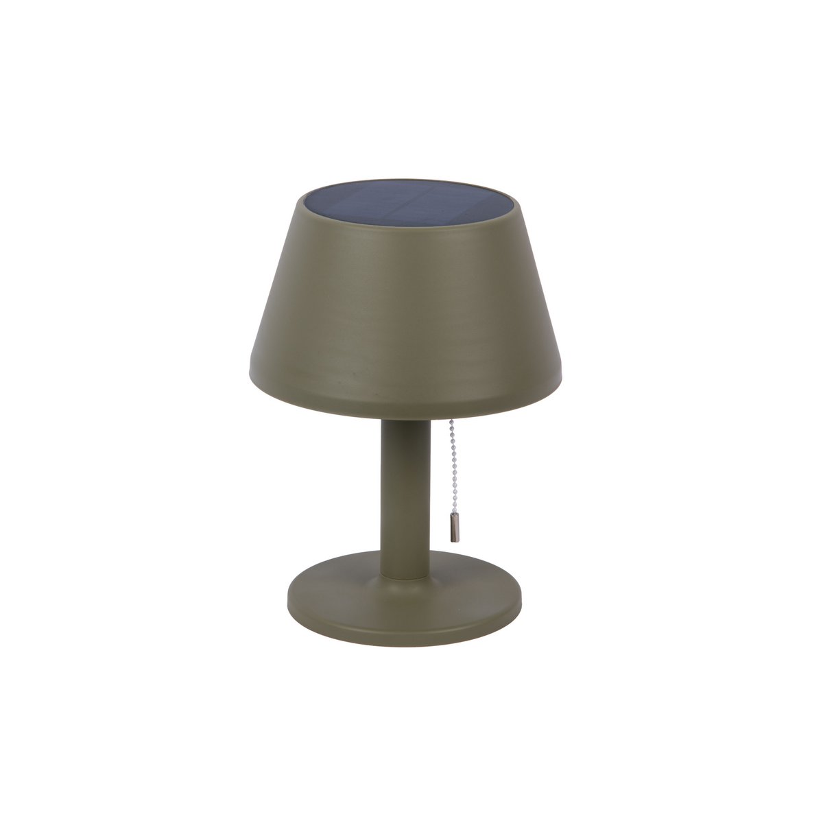 Tafellamp zonne-energie groen 20 cm