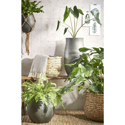 Plantenmand set zeegras lichtbruin 3 stuks