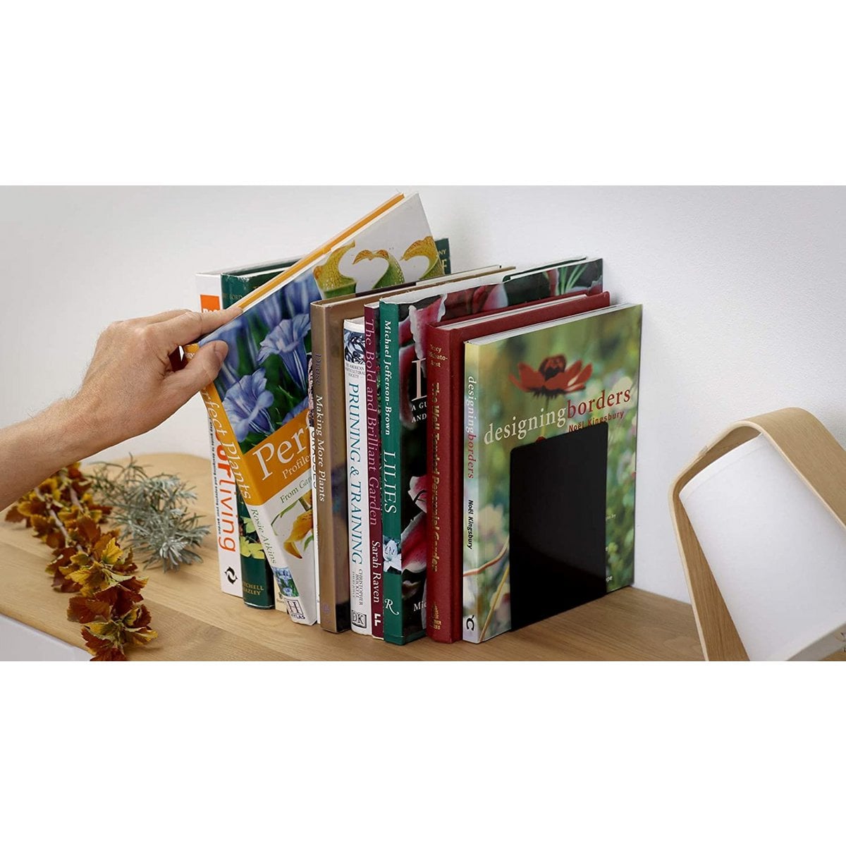 Boekensteunen 2 stuks staal zwart 12,5x16x16 cm