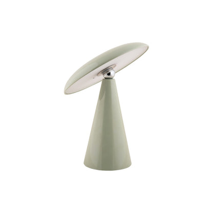 Tafellamp Phoebe 26x23 cm grijs melamine