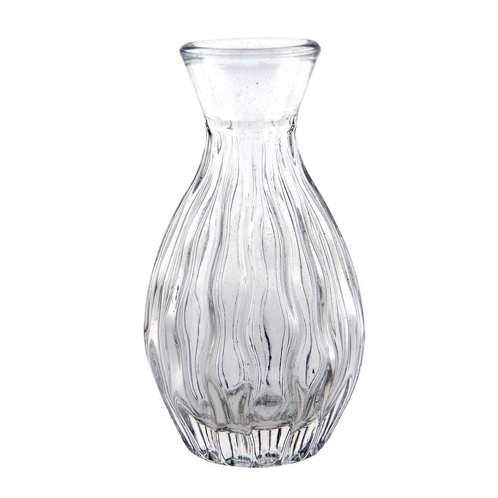 Vaas Ø 6x11 cm glas