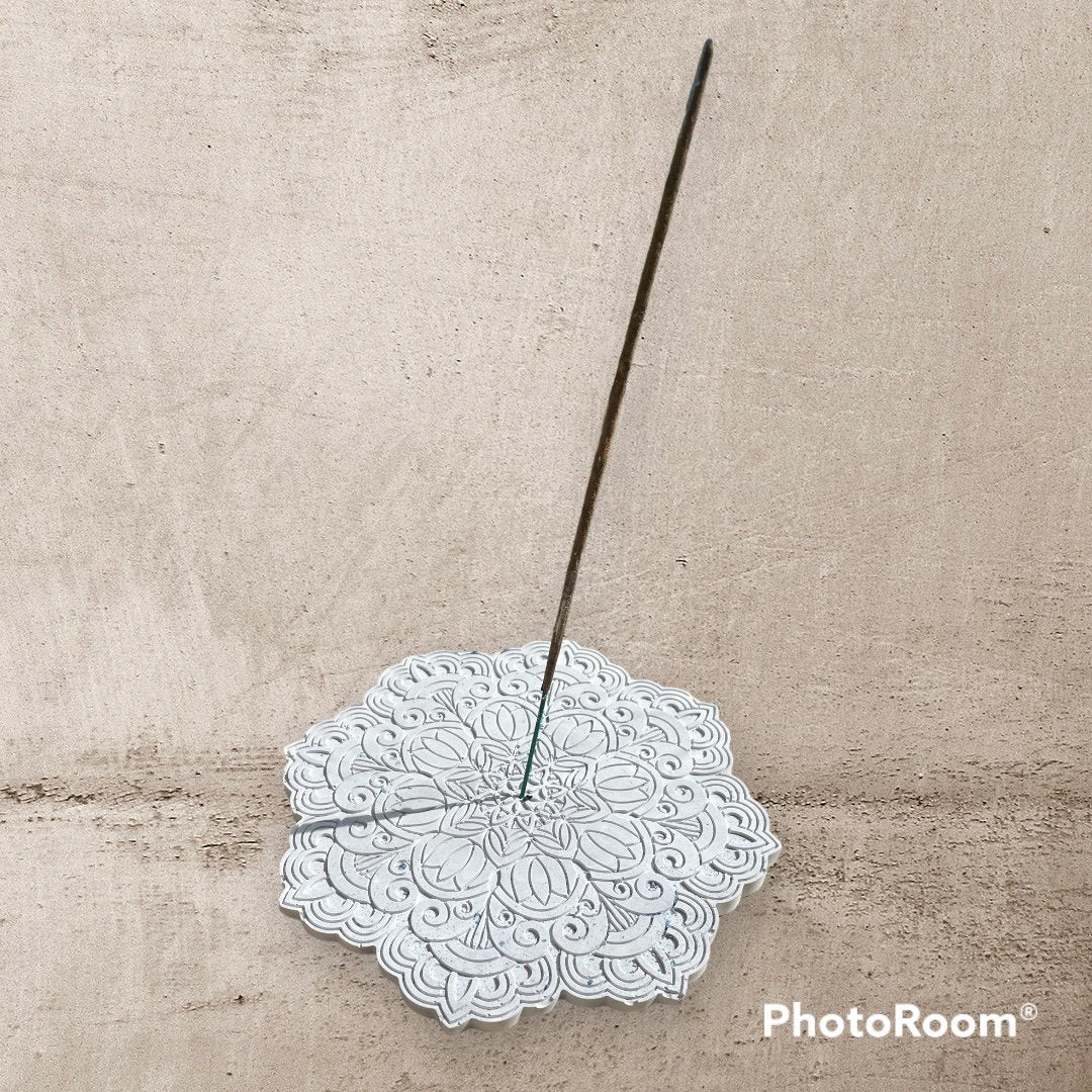 Mandala onderzetter wierookhouder 15 cm jesmoniet