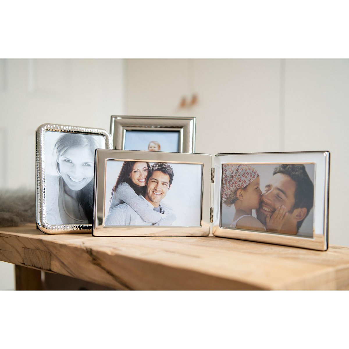 Fotolijst 10x15 cm verzilverd