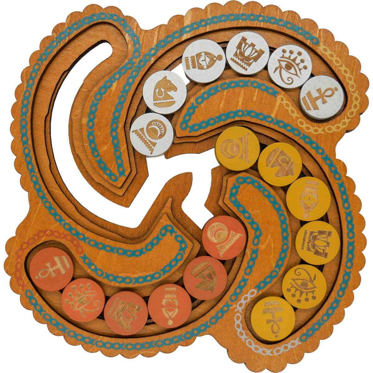 Houten breinbreker Egyptian Coin Trade Project Genius TG436