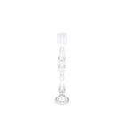 Transparent candle holders large model H41cm