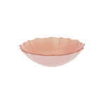 Beker roze glas 16x16x4.5 cm