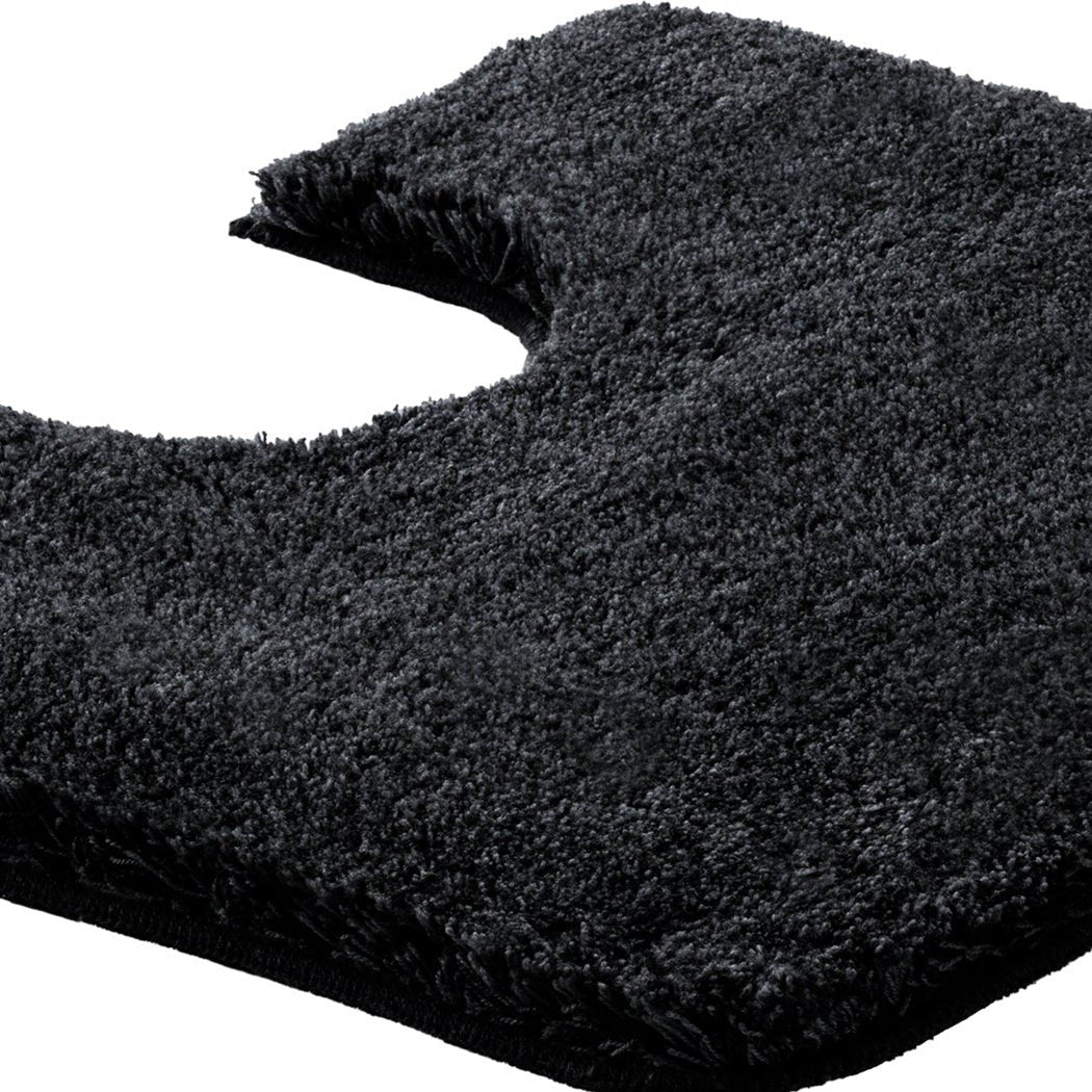 Toiletmat 60x60 cm donkergrijs