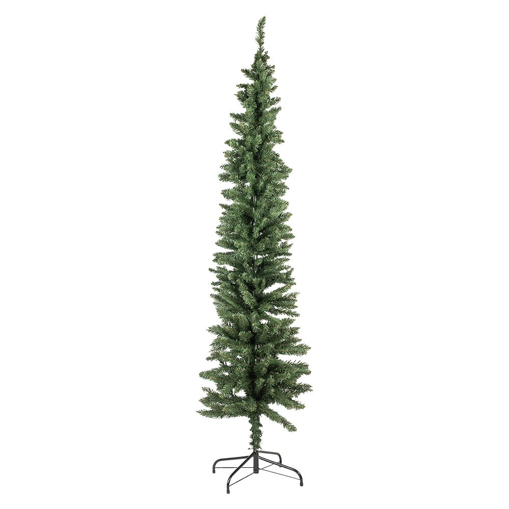 Kerstboom 210 cm groen kunststof metaal