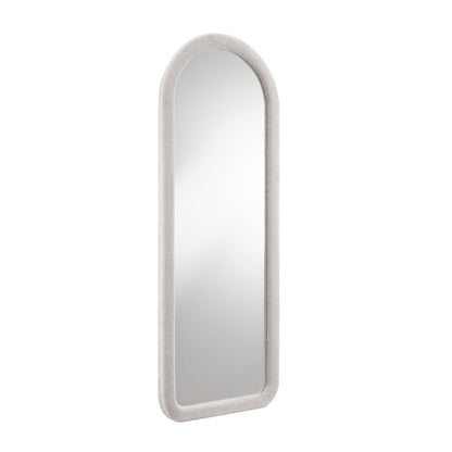 Mirror faux fur beige 60x160 cm
