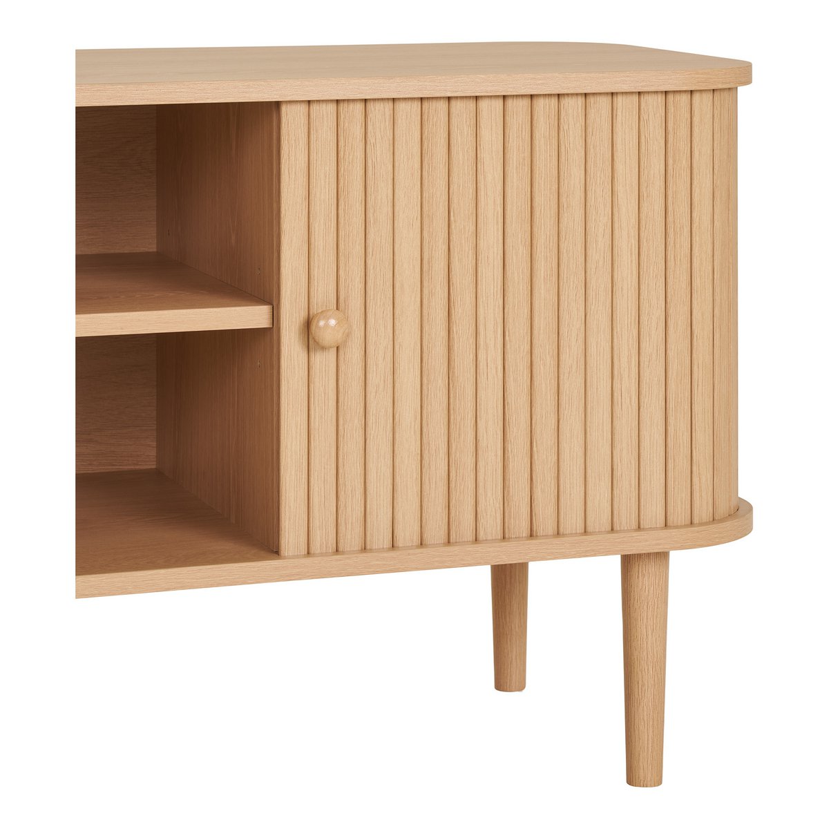 Tv-meubel 113x40x51,5 cm naturel MDF dennenhout