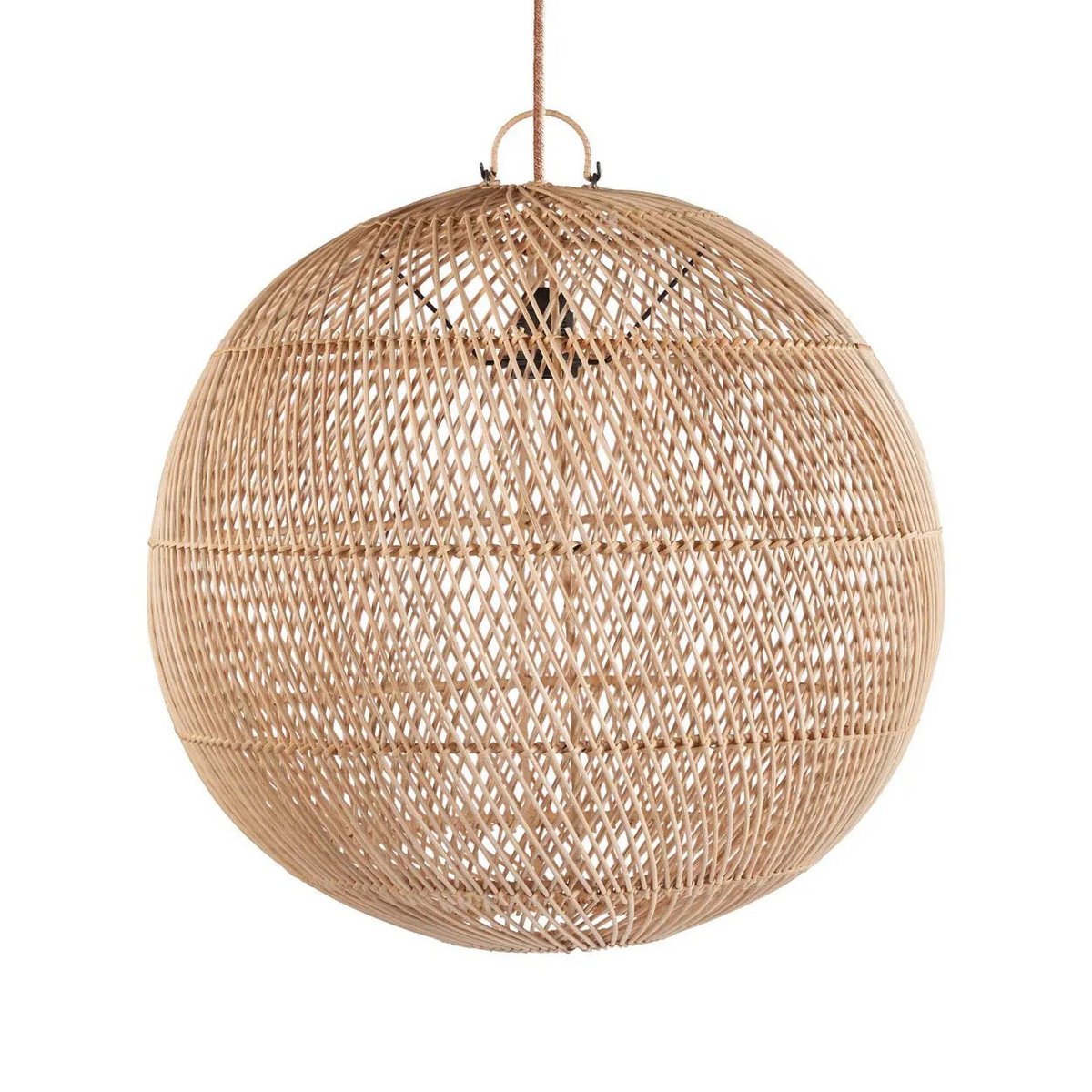 Hanglamp rotan rond naturel M