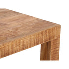 Coffee Table Mango Wood 110x60 Cm Minimalist Design