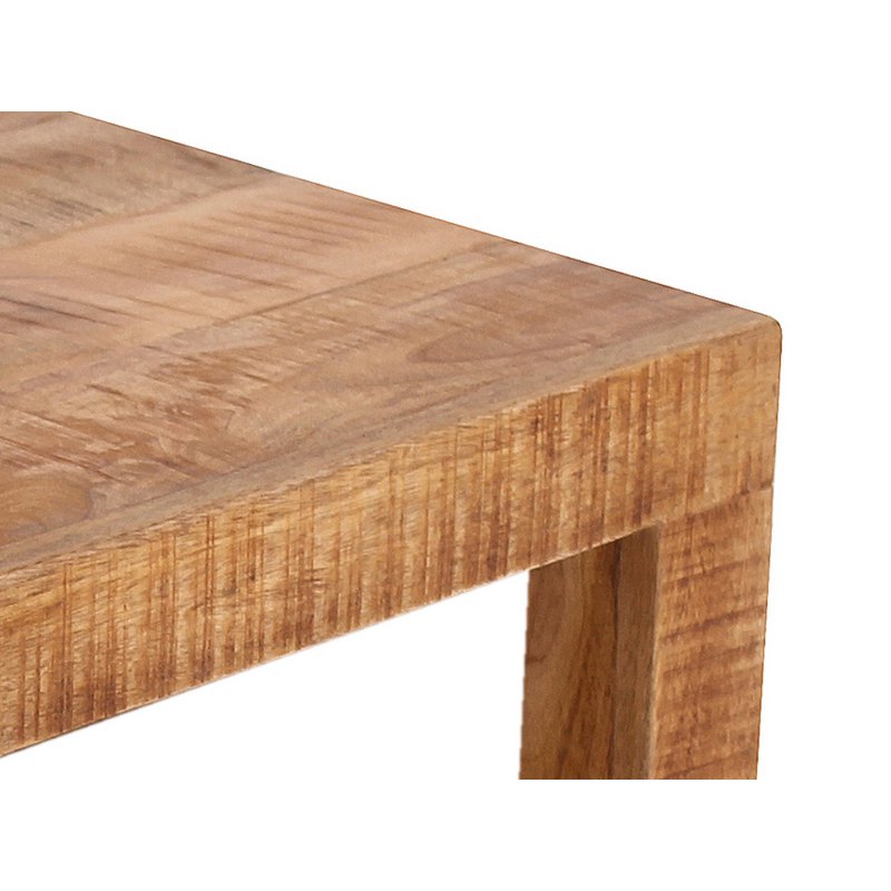 Coffee Table Mango Wood 110x60 Cm Minimalist Design
