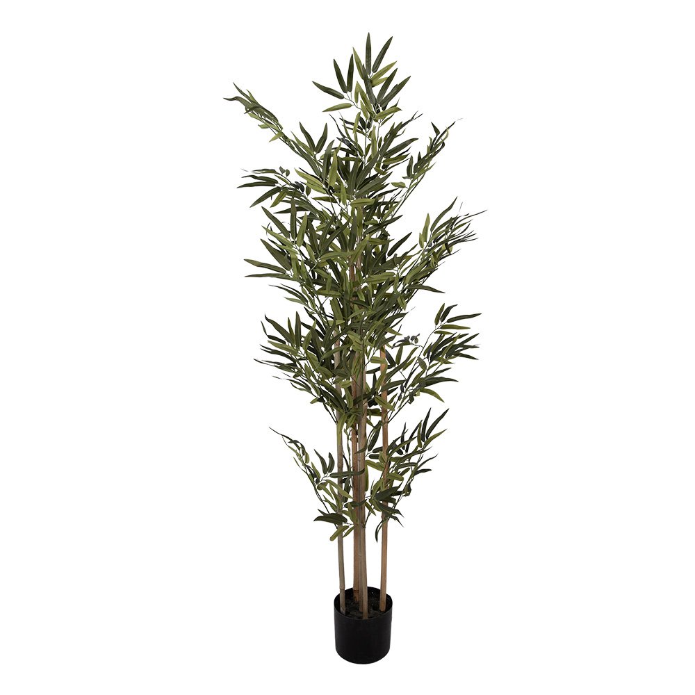 Kunstplant Bamboe 30x30x160 cm Groen Kunststof